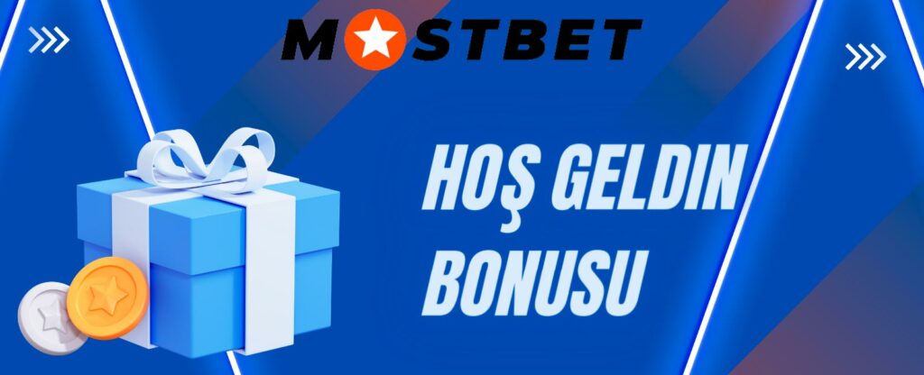 Mostbet bonusu, Mostbet Hoşgeldin Bonusu'dur.